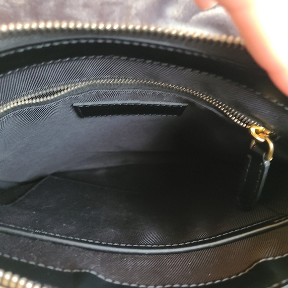 Burberry Elevated Smoked Check Beckley Slim Crossbody Chocolate Black - Picture 11 of 16